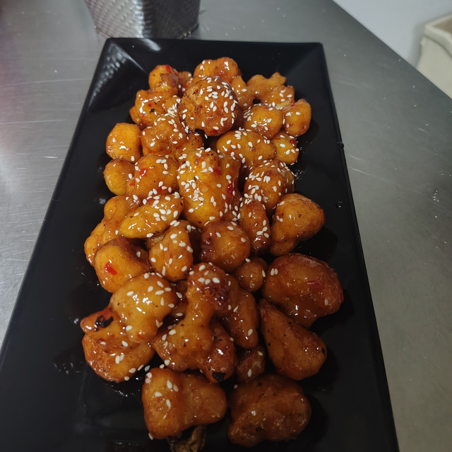 Korean Fried Cauliflower.